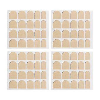 50 Sheets Artificial Nail Glue Stickers Double-sided Adhesive Pastes DIY Manicure Accessories Yellow