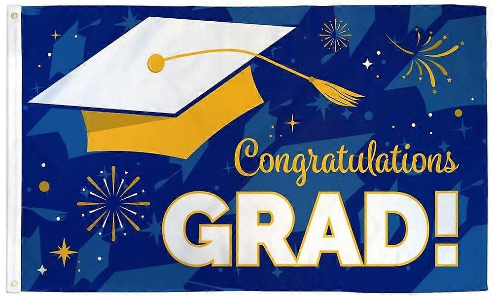 CONGRATULATIONS GRADUATION flag CBQ-197