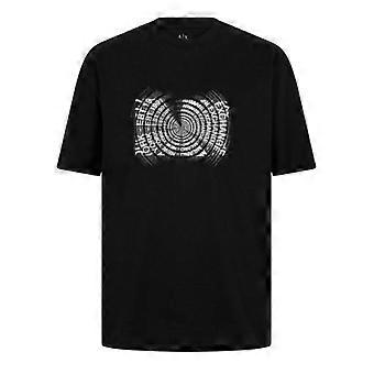 Armani Exchange Mens Graphic Print T-Shirt