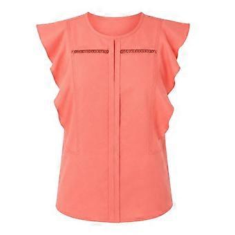 Boss Damen/Damen Bileina Flutter Bluse