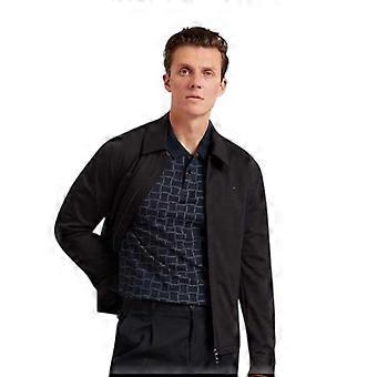 Polo à col en jacquard à carreaux pour homme Ted Baker