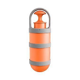 Portable Dog Pooper Scooper with Bag Dispenser Orange
