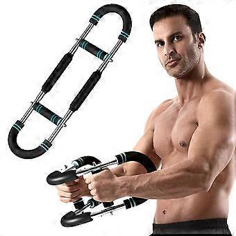 Adjustable Power Twister Bar for Upper Body Workout, Detachable Chest Exercise Equipment