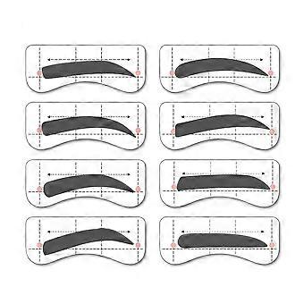 Eyebrow Sticker 96Pairs Eyebrow Shaping Stencils for Precise Drawing