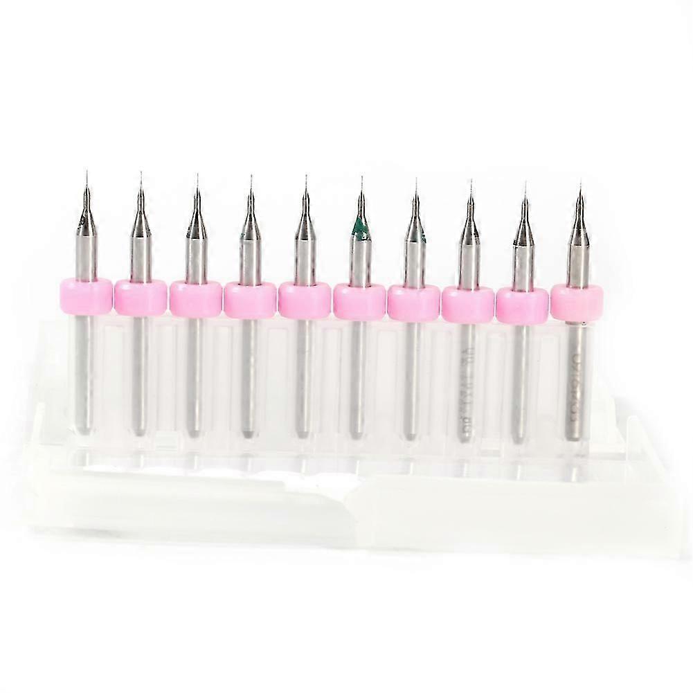 Print Circuit Board Carbide Micro Drill Bits Tool Set (0.1mm)