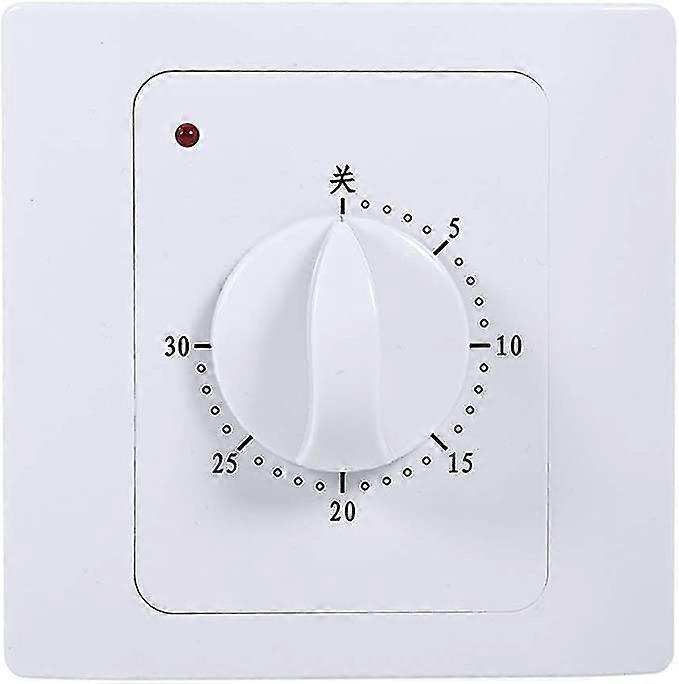 Mechanical Timer Switch, MAGT 220v 10a 30 Min Digital Electric Timer Time Control Switch Intelligent Countdown Timer Switch