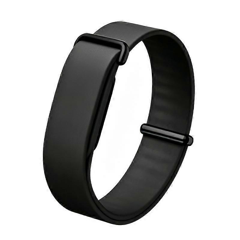 Solid Color Single Lap Silicone Loop Watch Band For Google Fitbit Air