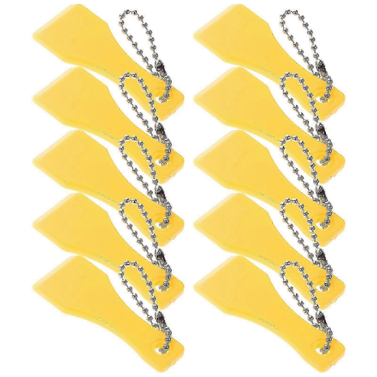 Card Scratcher Tool Multi Function Adults Plastic Bottle Label Peeling 10Pcs