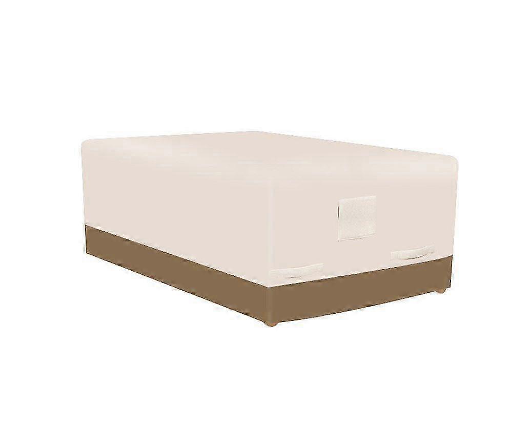 Beige/Light Brown Table Cover