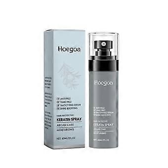 Spray de tratamento para secagem de cabelo, shampoo antifrizz para cabelos lisos e suaves, spray nutritivo e hidratante para cabelos macios.