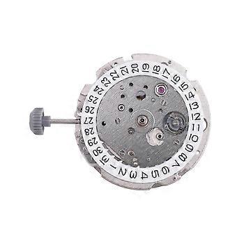 Nueva Alta Calidad Japón 21 Joyas MIYOTA 8215 Movimiento Reloj Negro Fecha Acero Inoxidable