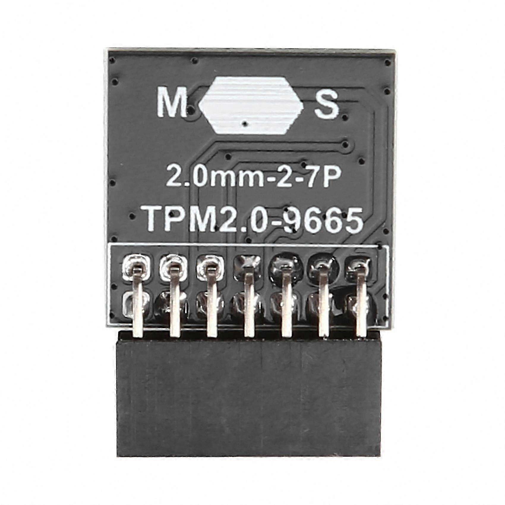 TPM 2.0 Security Chip for MSI LPC Interface 14-1 Pin Trusted Platform Module for Windows 11 Compatibility