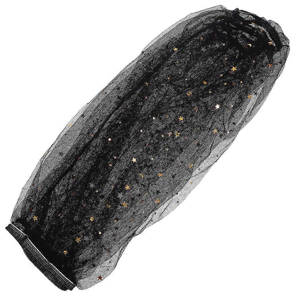Housse de protection élastique noire pour cage à oiseaux