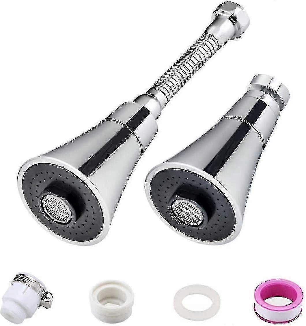 Rotatable 3-Mode Kitchen Faucet Aerator