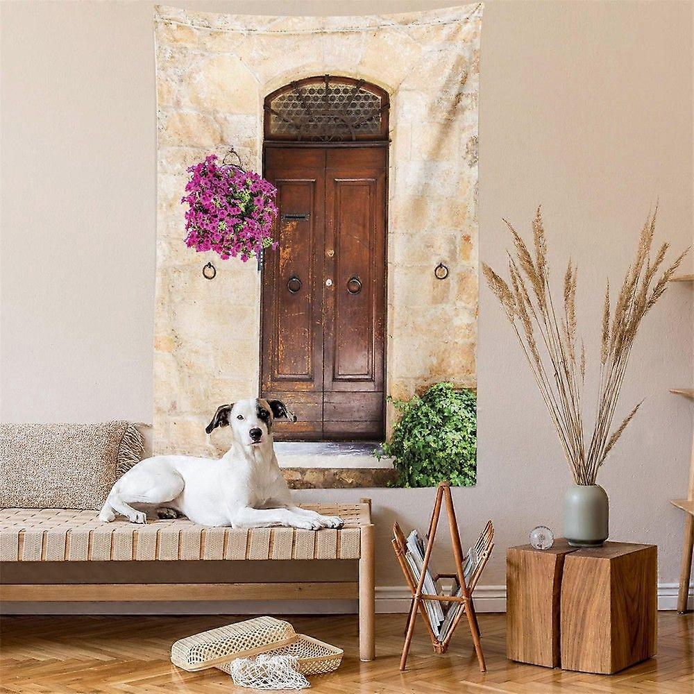 Landscape Graffiti Decorate Flag HY2674