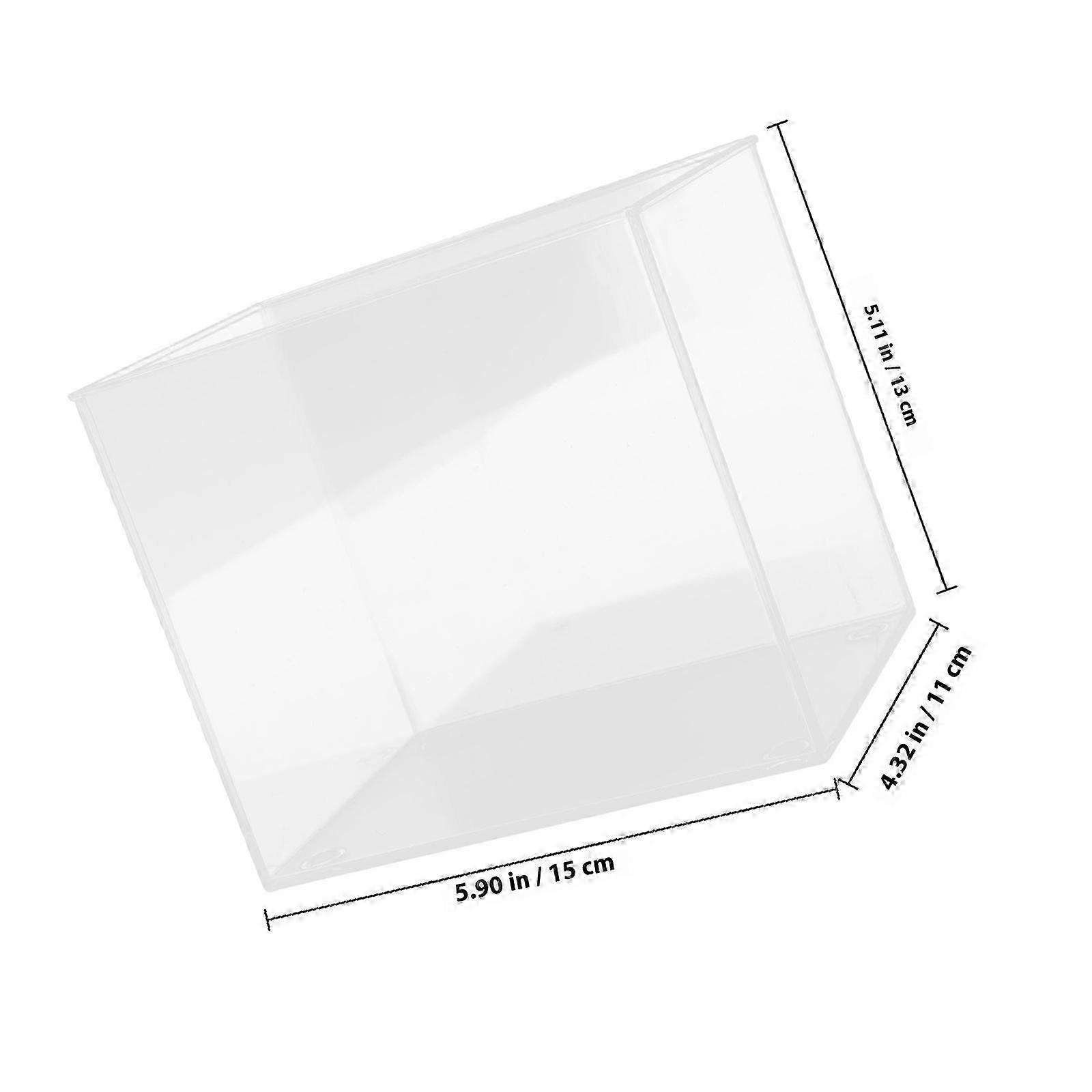Mini Fish Tank Plastic Betta Tank for Home Use Multi-Function