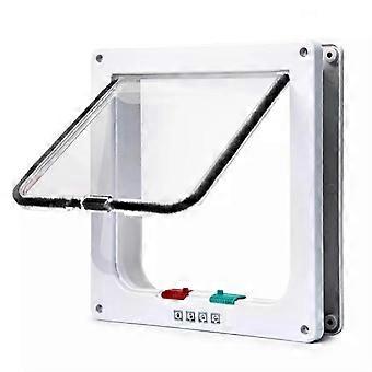 4-Way Locking Pet Door Universal Fit