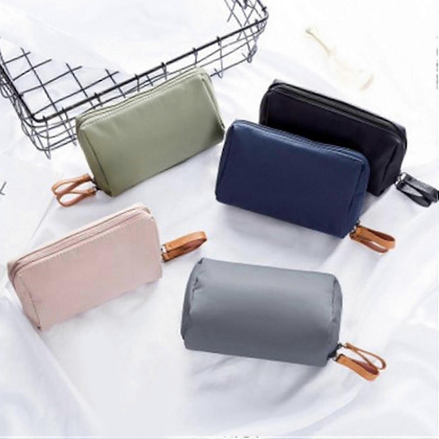 Compact Waterproof Cosmetic Pouch Nylon