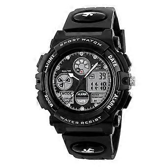 Waterproof Double Display Watch Multifunctional Electronic Watch Outdoor Sports