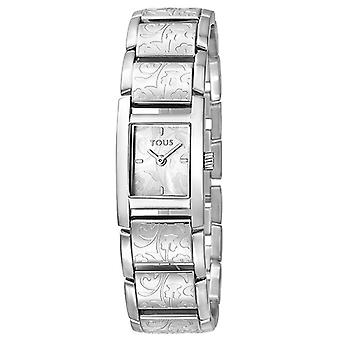 R. tous ivy ac/ac e/plat reloj para Mujer Analógico de Cuarzo con brazalete de Acero inoxidable 100350270