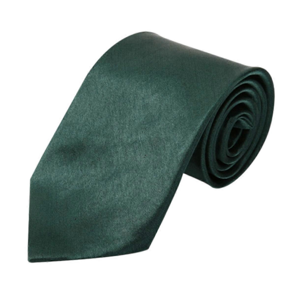 Satin Solid Classic Formal Necktie