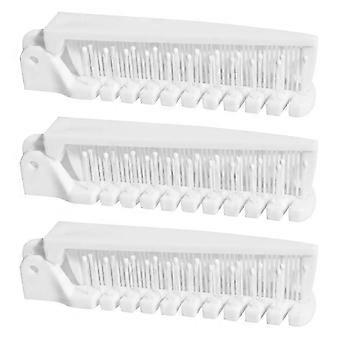3pcs Travel Folding Hair Brushes Portable Double Headed Comb Pocket Hair Combs CSC-WHBYV
