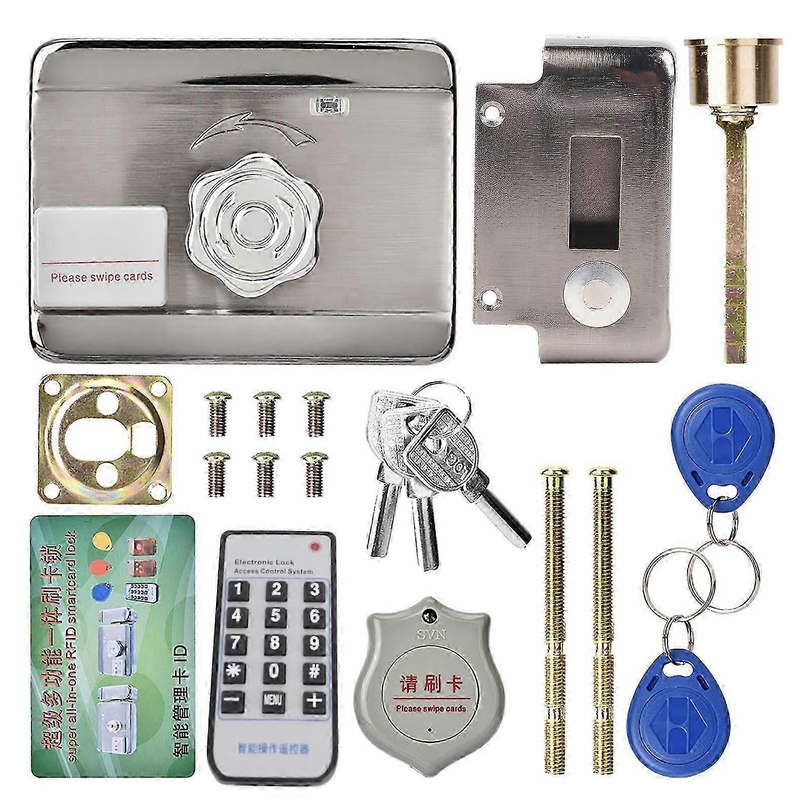 Electronic door Access, Intelligent Remote Control System ID Single Head 12V Lock_HP