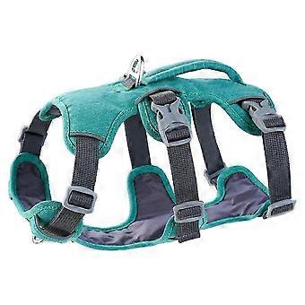 Explosion-Proof Shock-Absorbing Protective Pet Harness Reflective Vest-Style Dog Harness for Small and Large Dogs S