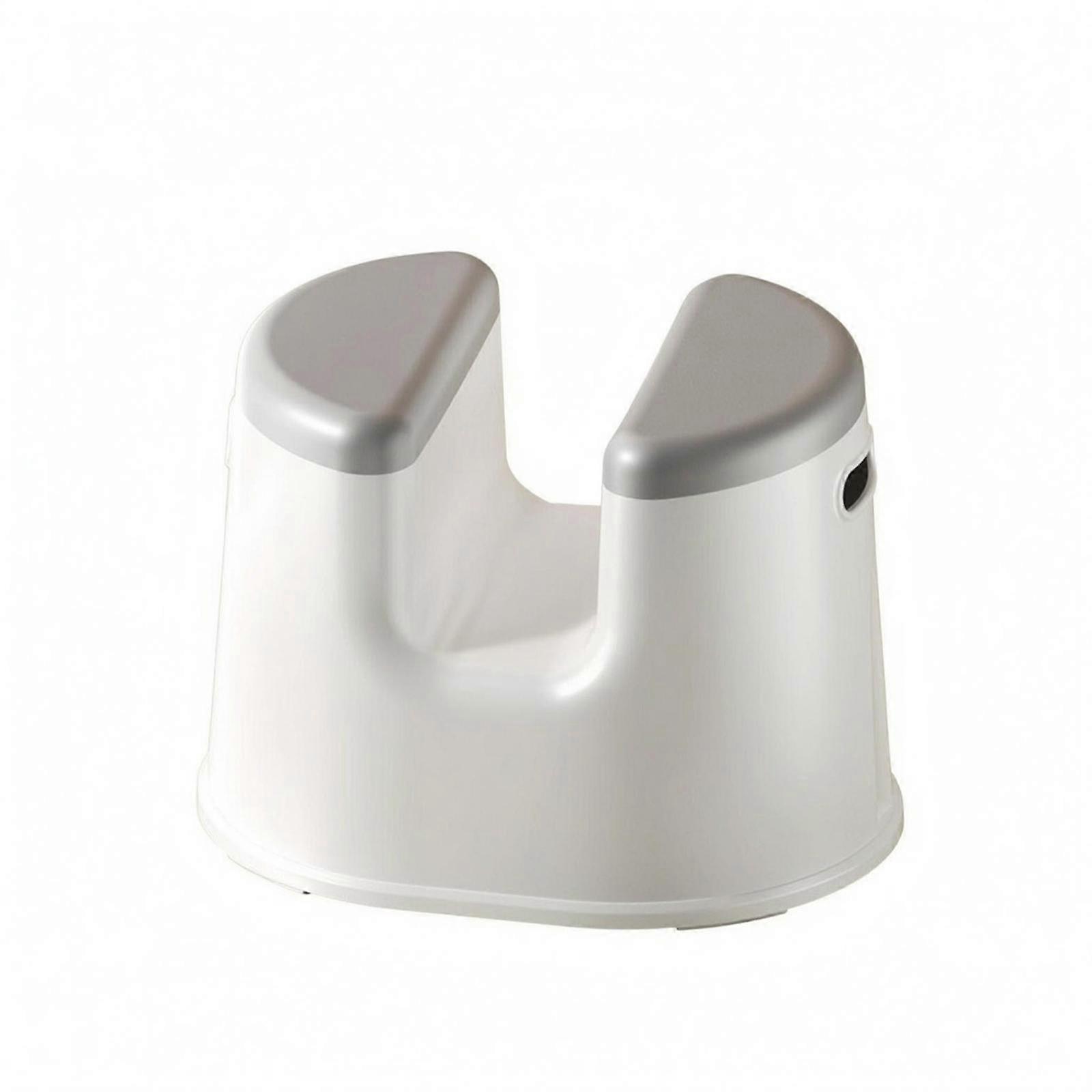 Sitz Bath Stool Semicircular Opening Sitz Bath Stool Handhold Cutouts Postpartum