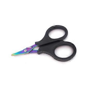 Bärbar sax/tång i rostfritt stål för fiske, används för att klippa fiskelina, flätad lina och andra material. Perfekt som tillbehör för karpfiske och andra fiskemetoder.
