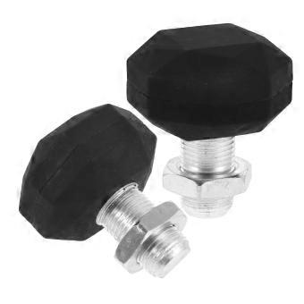 Skate Guards Stoppers Adjustable Rubber Brake Head for 10Pcs Easy Installation