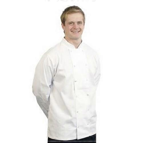 BonChef Adults Danny Long Sleeved Chef Jacket