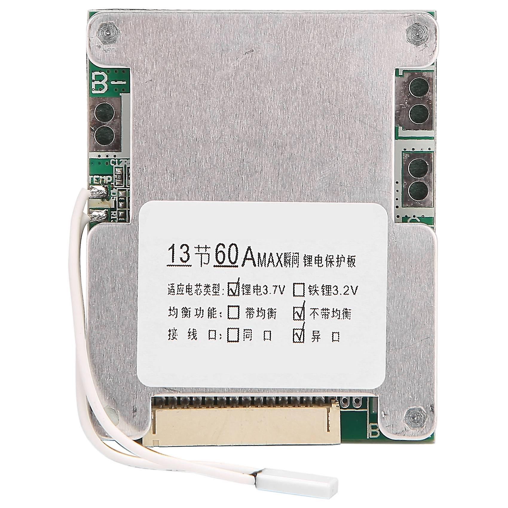 13s 48v 60a Board Li- Cell Bms Pcb Equalizer Board