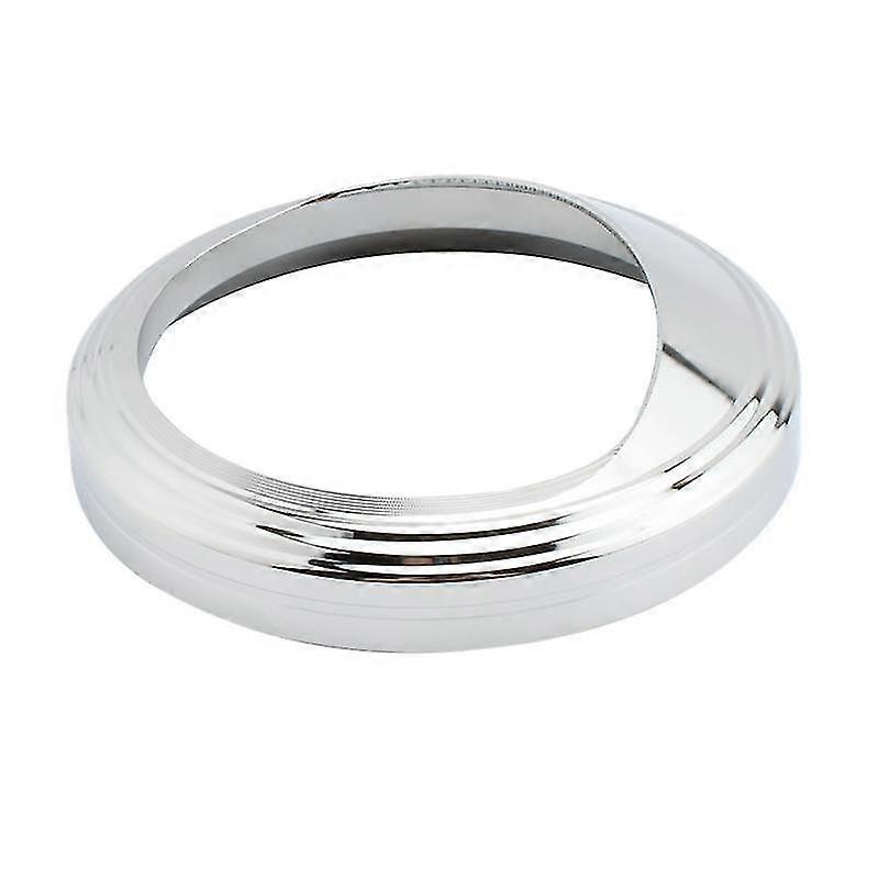 5inch Meter Trim Ring Visors For Harley Silver