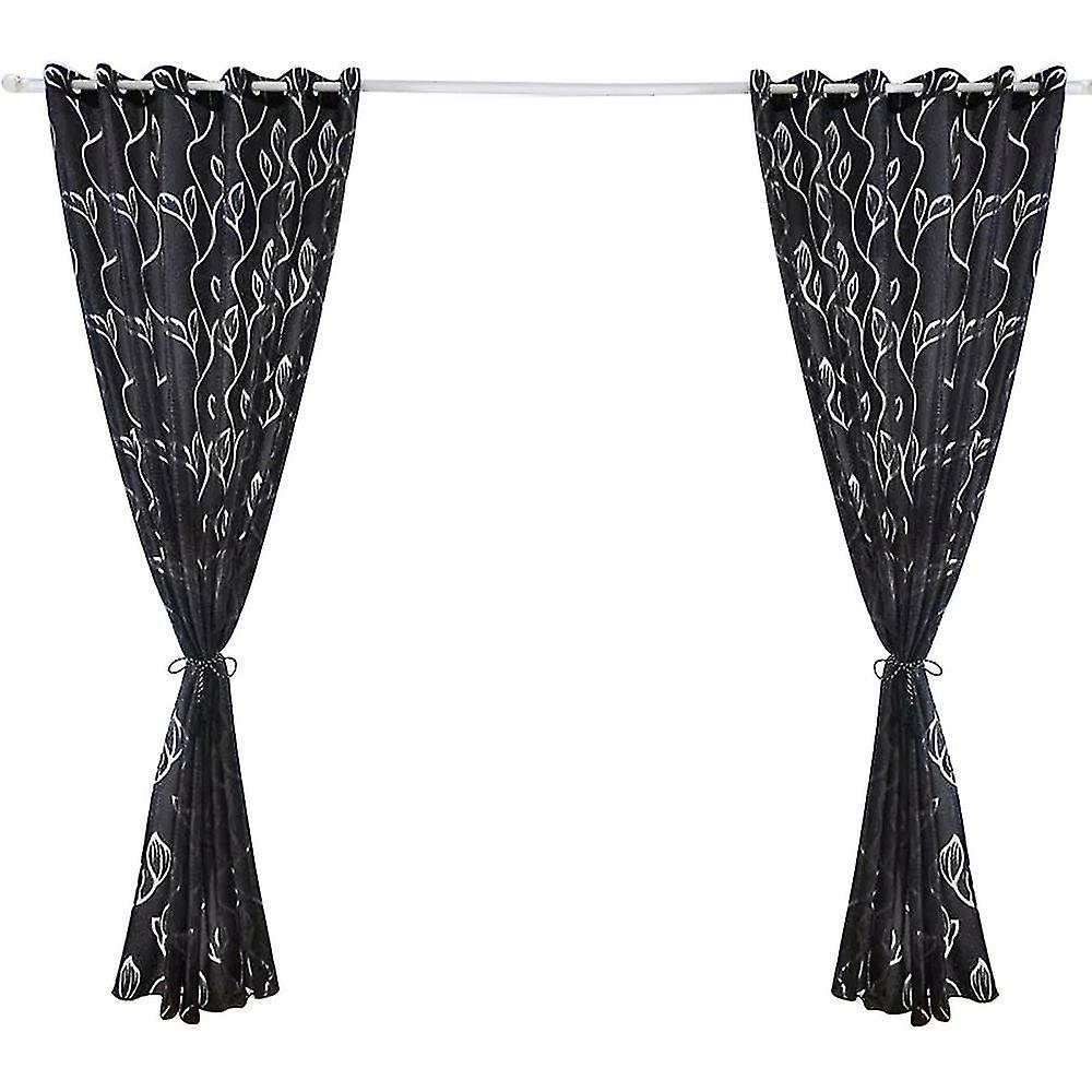 Halvskygge dørgardin til