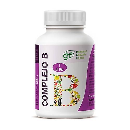 B complex 60 capsules of 620mg