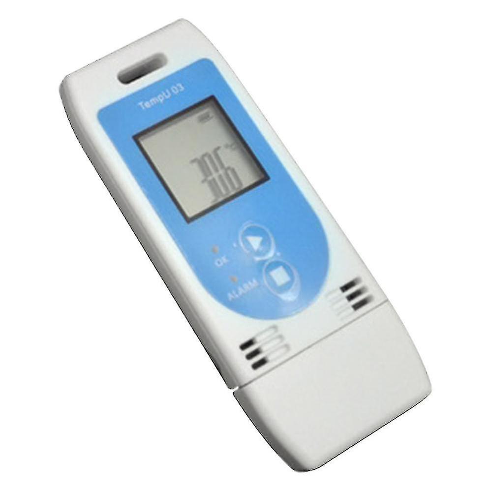 Humiture data recorder meter reusable temperature humidity logger usb 2.0 portable rh temp lcd displ