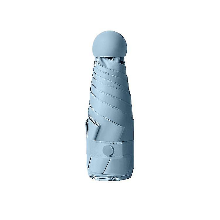 Compact Folding Umbrella - Windproof Black Auto Fold Inverted Umbrella For Men,