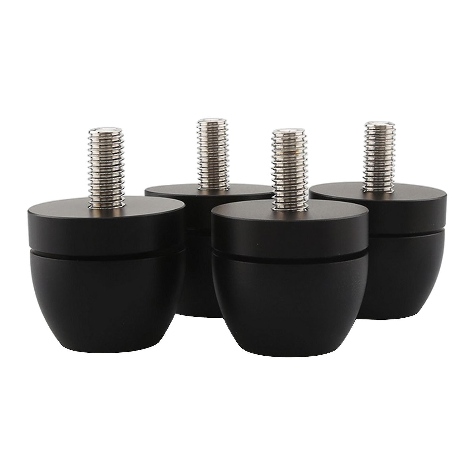 4Pcs Audio Absorber Fuß Füße Pads Audio Pads für CD Player Schwarz