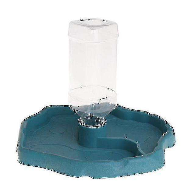 Reptilienfütterer 2 In 1 Automatische Wasserfutter Fütterungsplatte Vorräte