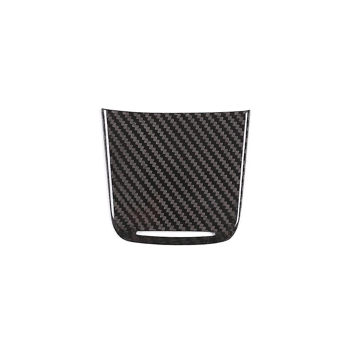 Per 718 2012-2019 Dry Carbon Fiber Central Control Storage Box Cover Trim Sticker Decoration Car Accessories