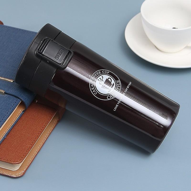 380 ml reisekrus i rustfritt stål, vakuumisolasjonskopp i kaffekopp