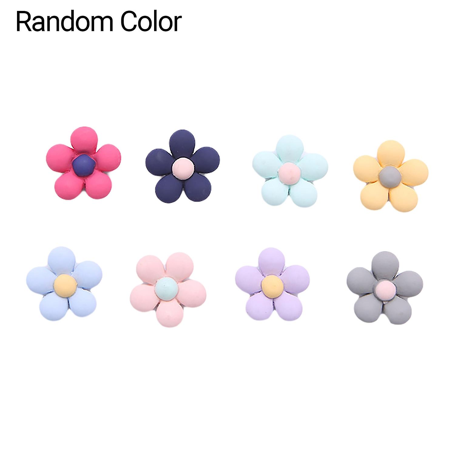 3 x 4Pcs Blackboard Magnet Colorful Strong Adsorption Flower Shape Wide Use 3D Floral Magnetic Stick