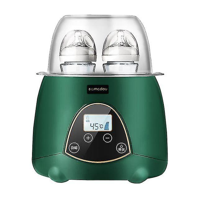 Bottle Warmers Sterilizers Baby Milk Bottle Warmers Multi Function Smart Automatic Intelligent Thermostat Disinfection Green