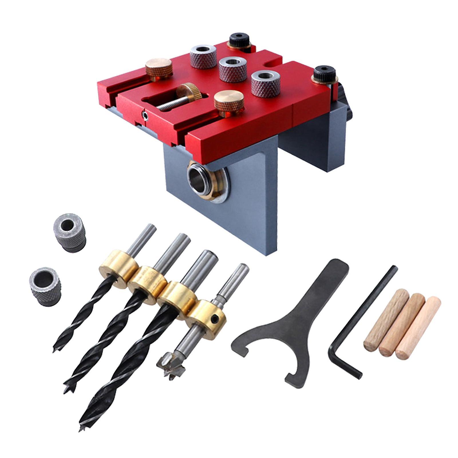 Drilling Guide Punch Locator Hole Opener Tool For Furniture Connecting