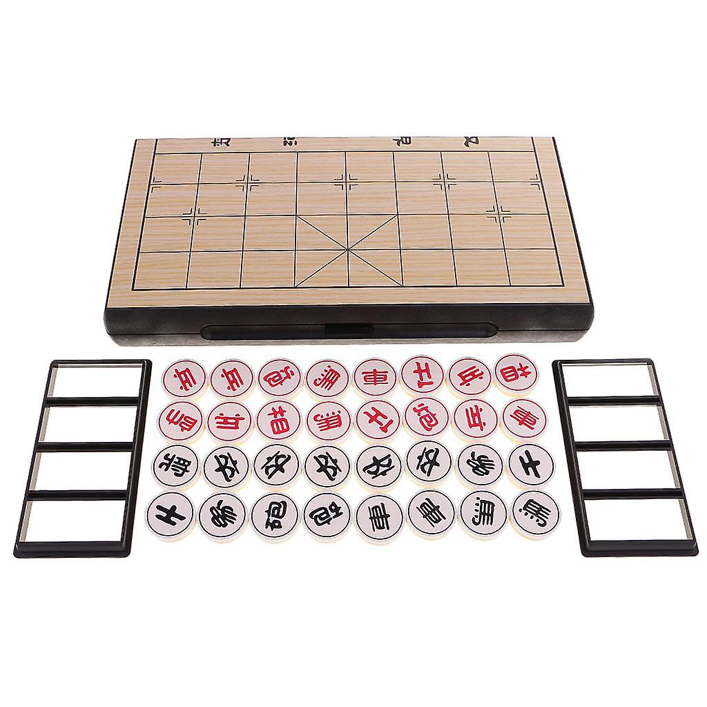 Magnetic Folding Portable Traditional Chinese Chess Travel Set Family Game