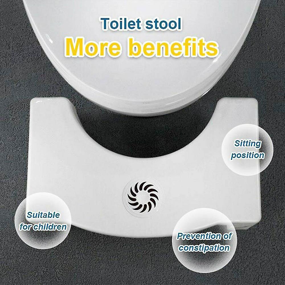 Folding Multi-Function Toilet Stool Portable Step for Home Bathroom