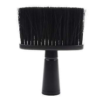 Portable Neck Face Hair Remover Brush Hair Dust Cleaning Sweeping Brush (Black)