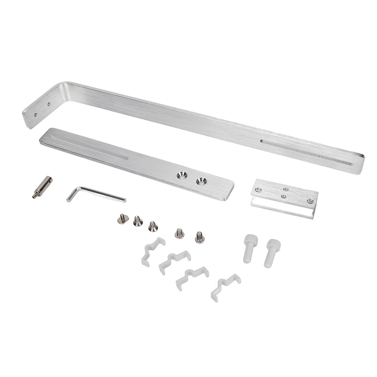 Support d'éclairage cylindrique COB en alliage d'aluminium à spectre complet pour aquarium, argent