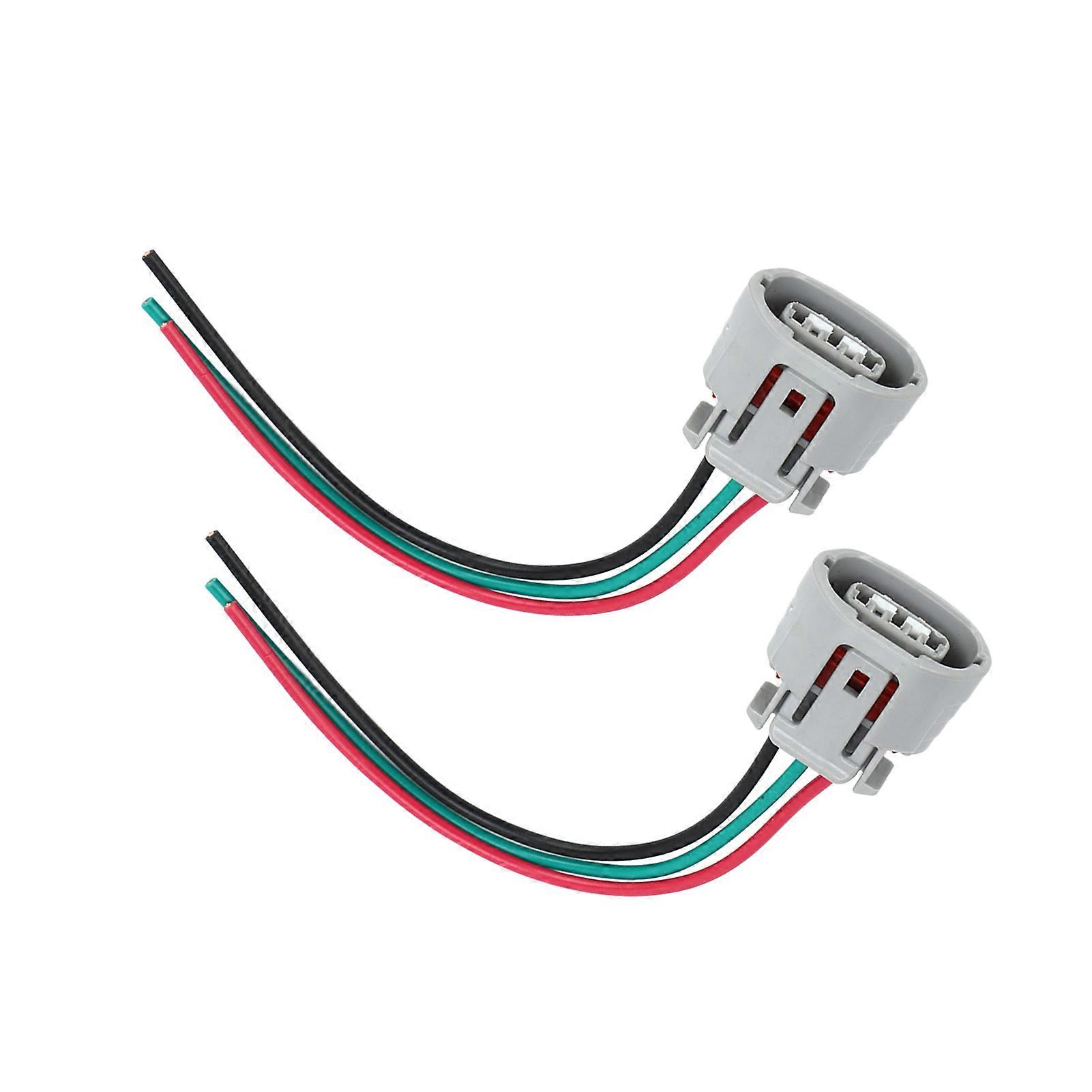 2 Pcs Alternator Repair Plug Harness Wiring Connector Cables for ALTIMA 2.5L ENGINE 2007‑2009 